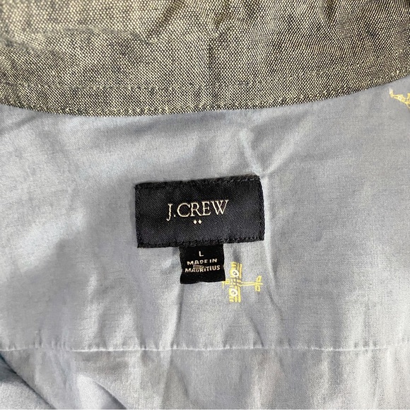 J. Crew Men's Airplane Print Button-Down Shirt - Picture 6 of 6